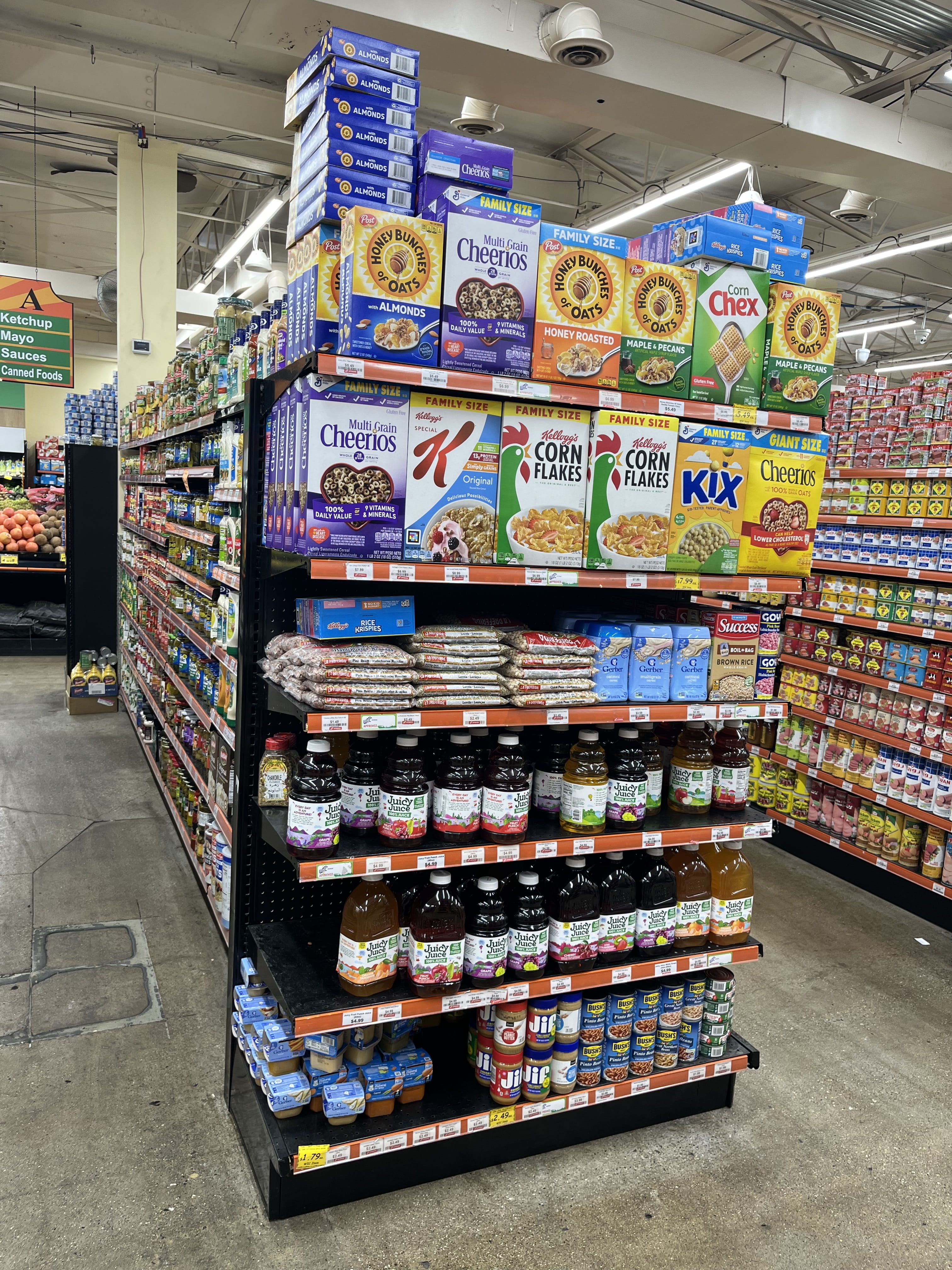 WIC Dedicated Shelf Section