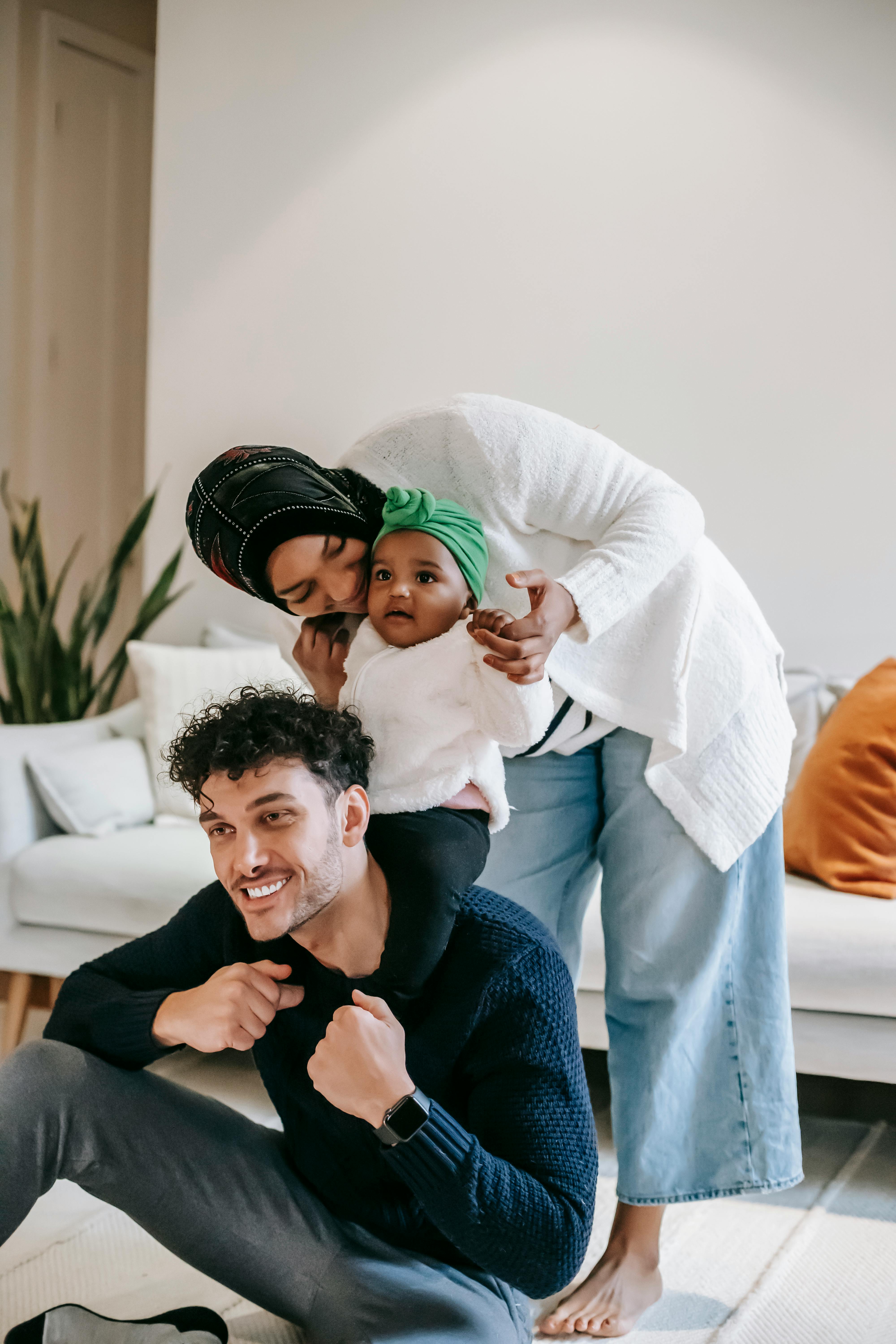 child with parents