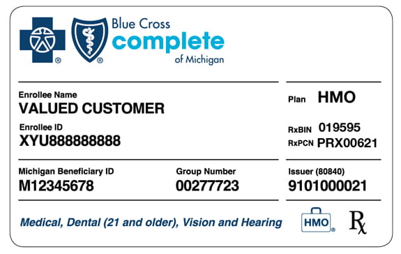 BCC Medicaid Member Card
