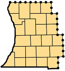 Eat Safe Fish Guides - Map of Southwest Region