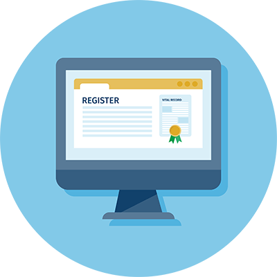 Register button