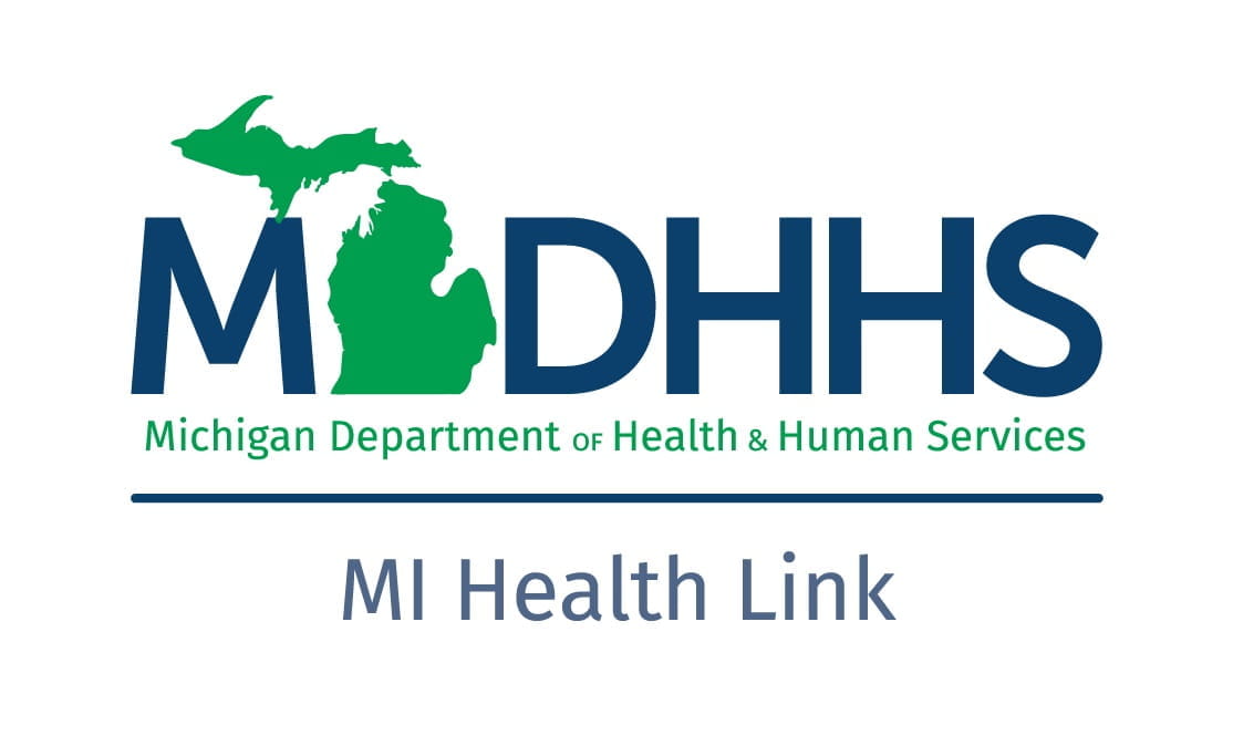 MDHHS Mi Health Link Branding image