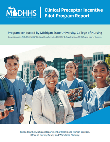MDHHS Clinical Preceptor Incentive Pilot Program Report