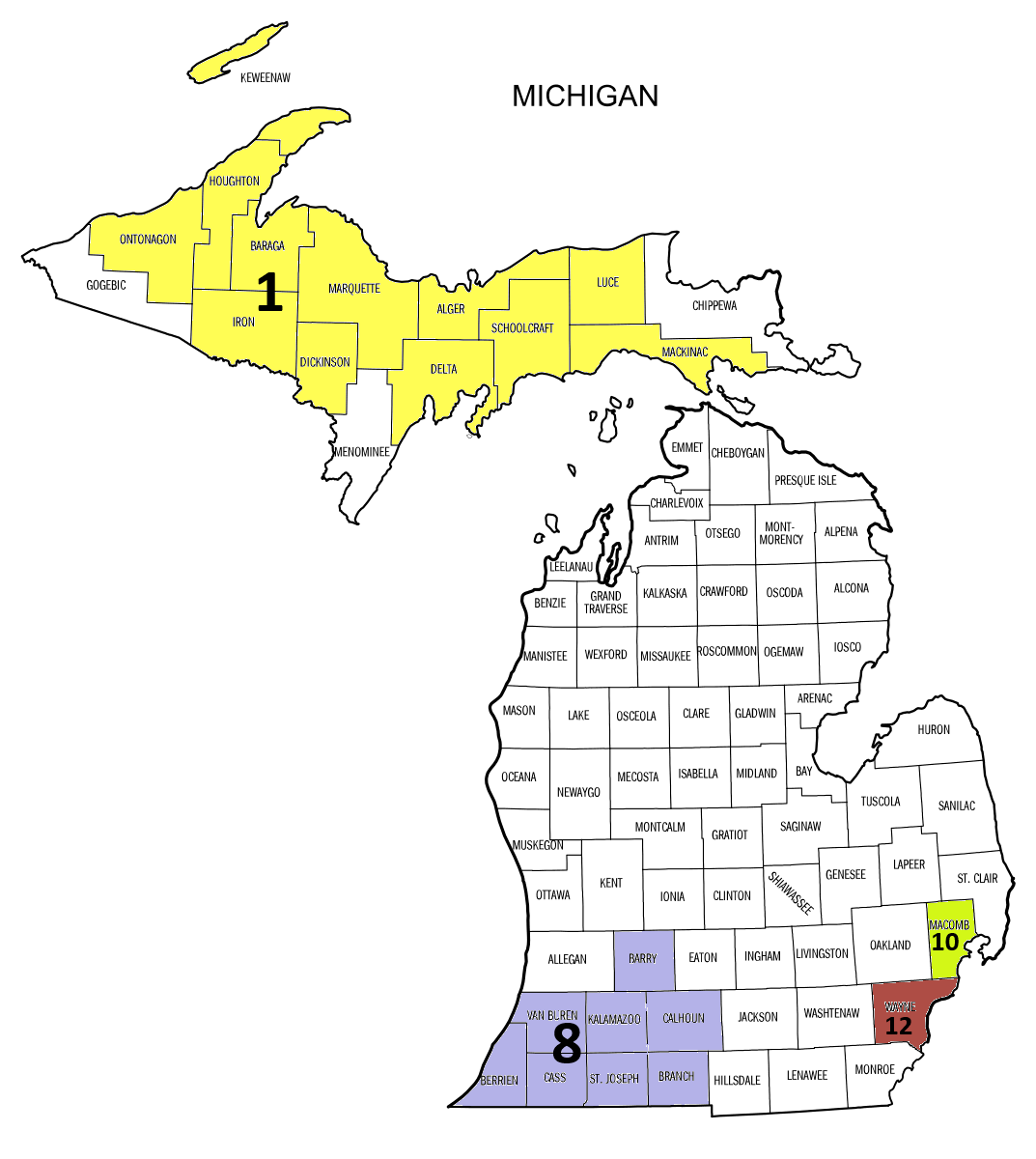 Program Eligibility Coverage Map
