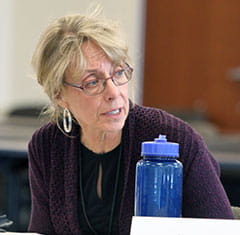 Commission member listening