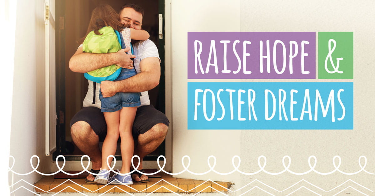 Raising Hope Fostering Futures Social Media graphic 2