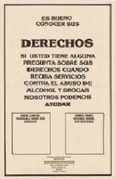 Derechos de reipiente Cartel 1 icono
