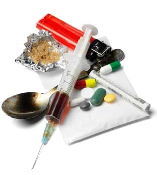 picture of prescription and illegal drugs