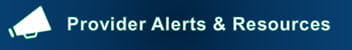 provider alerts