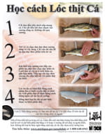 filet a fish - Viet Namese