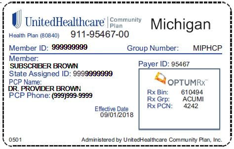 UnitedHealthcare Member Card graphic