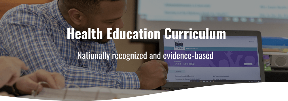 Health Education Curriculum Header