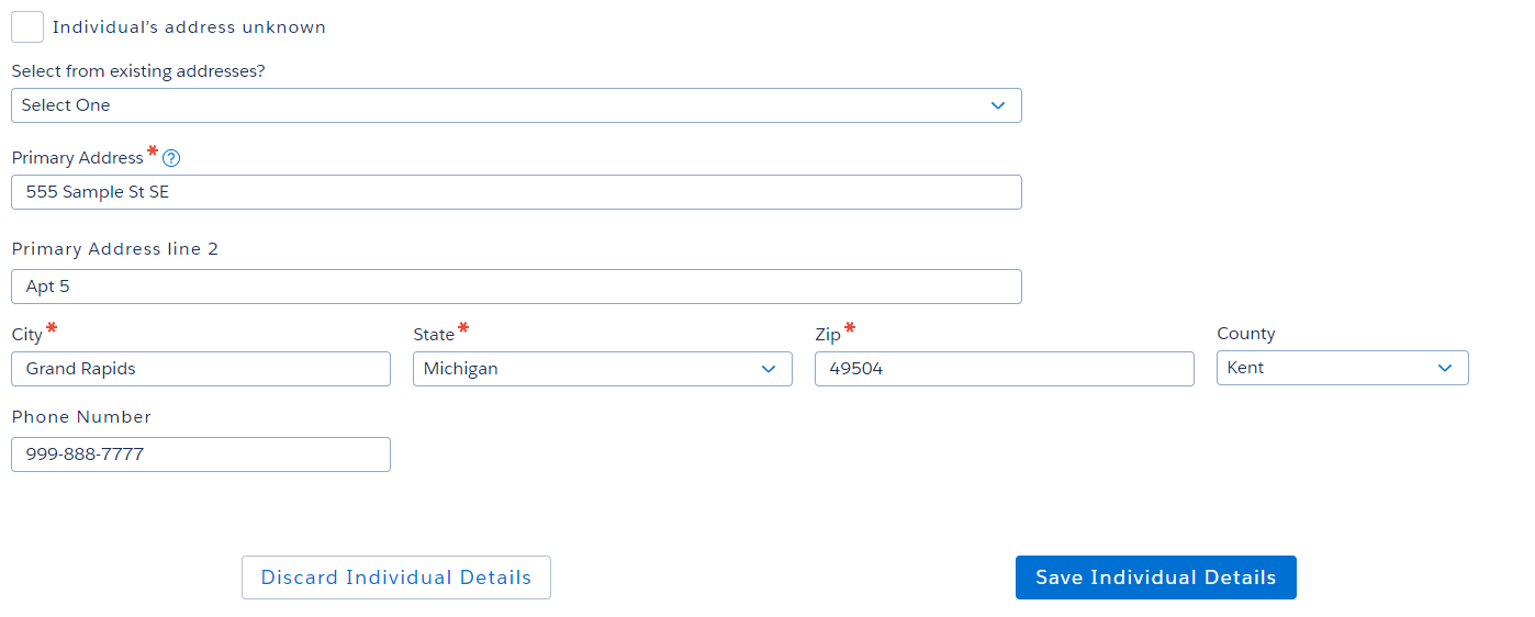 Creating an Online Complaint