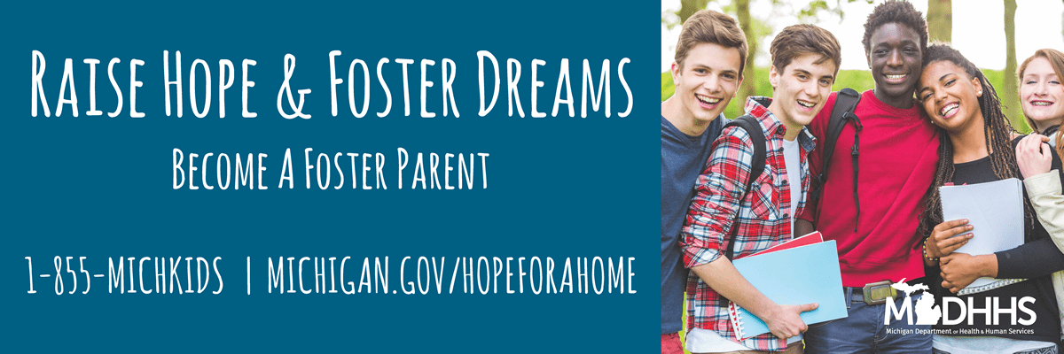 Foster Care Banner Teens