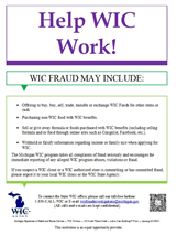 Help WIC Work Poster
