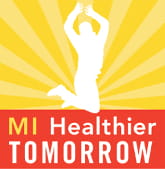 MI Healthier Tomorrow logo