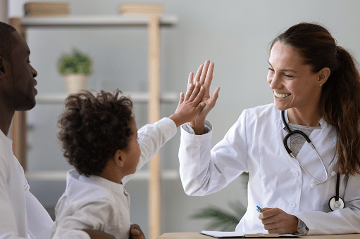 Doctor with Patient