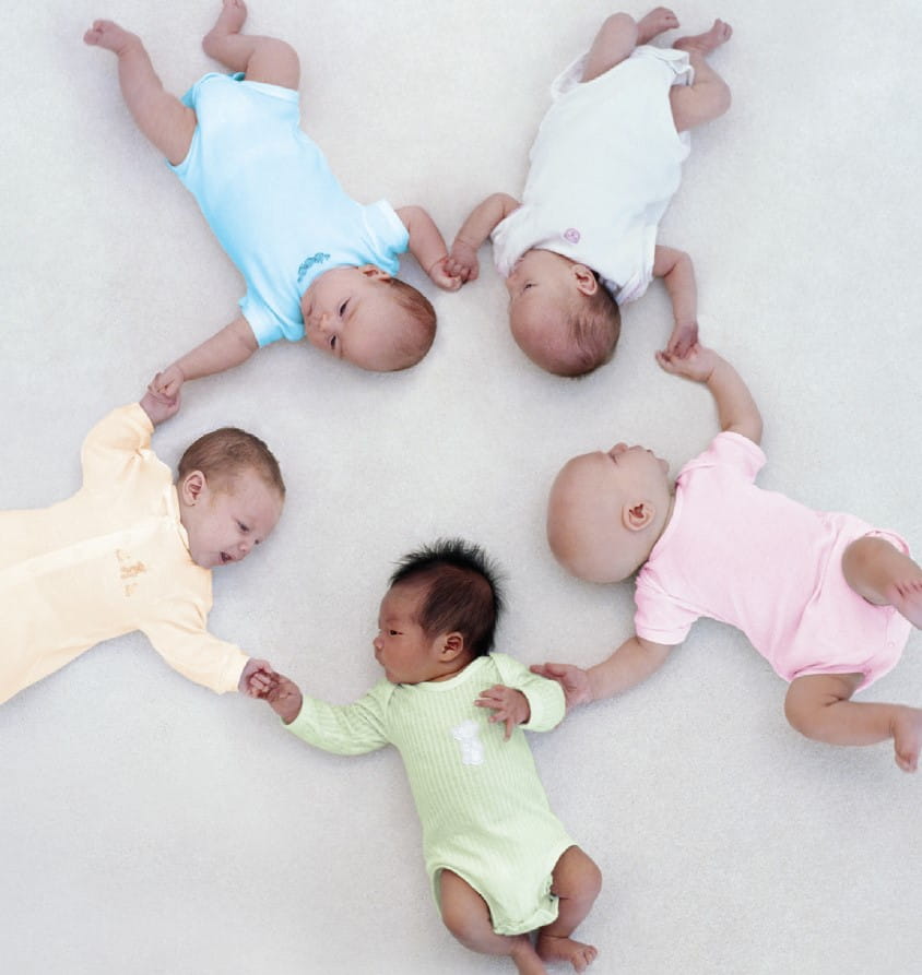 Babies in a Circle