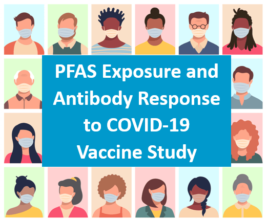 PFAS Exposure and Immune Response to COVID-19 Vaccination Study - Study Name Graphic