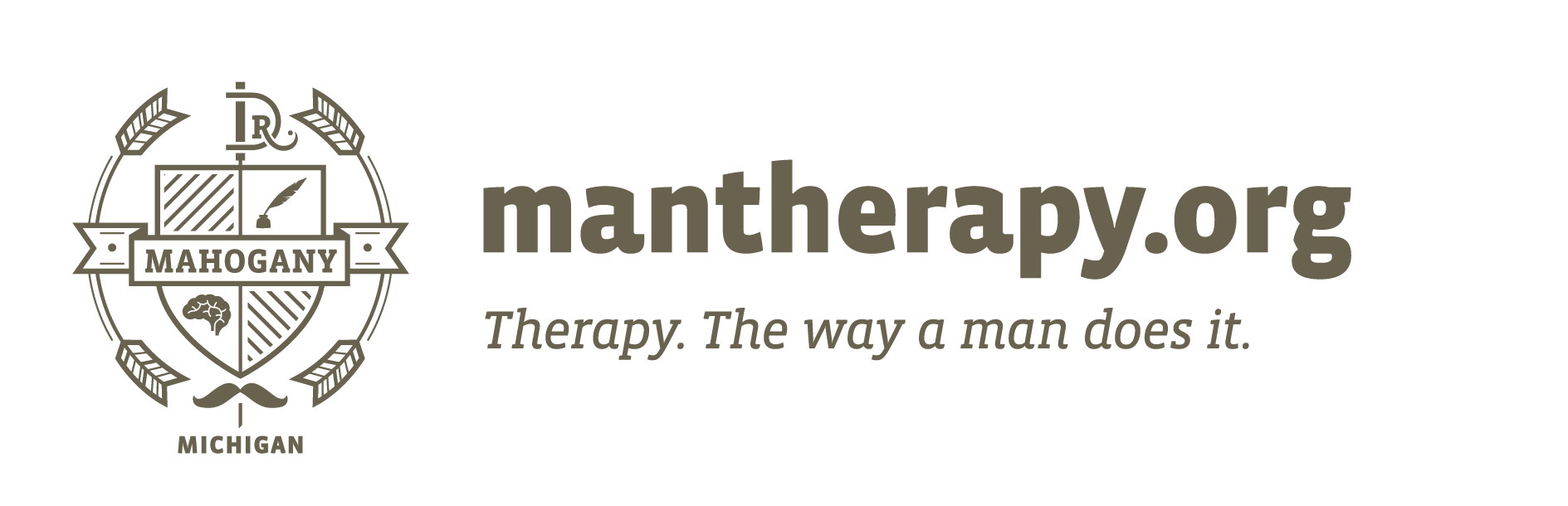 Mahogany, Michigan, mantherapy.org, Therapy. The way a man does it.