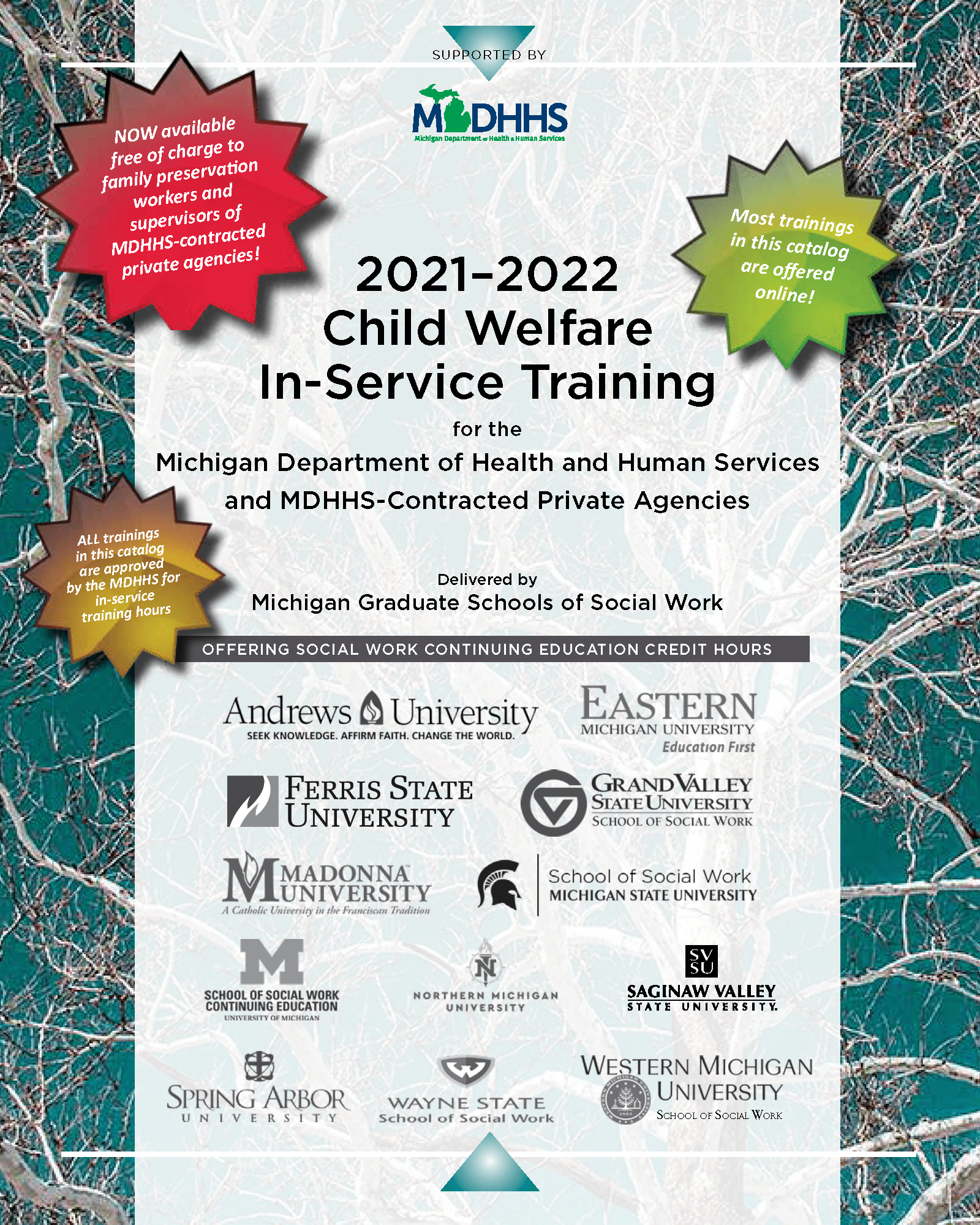 2021-2022 Child Welfare In-Service Training