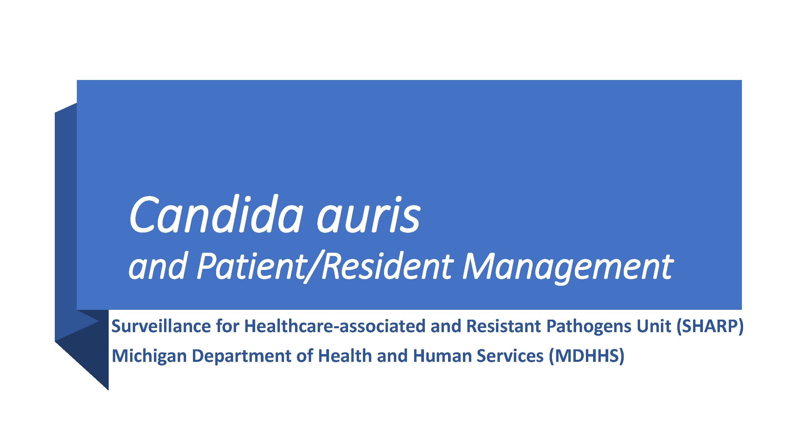 Candida auris for SNF Image