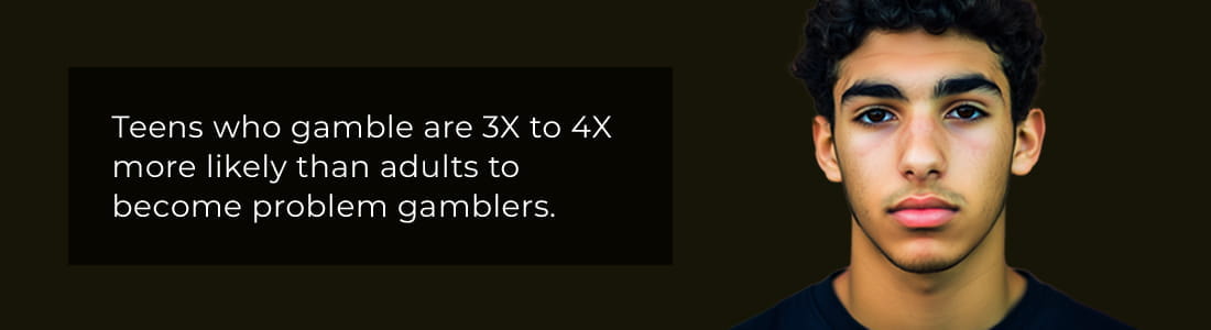 Teen gambling fact