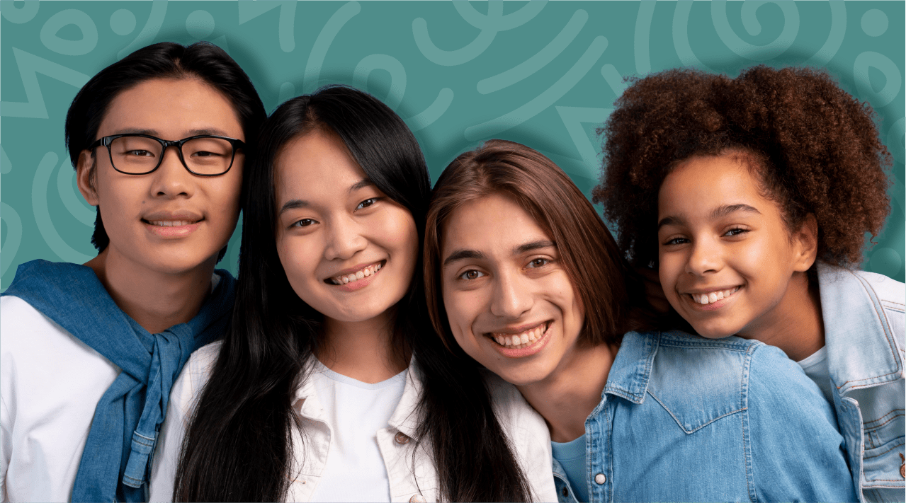 Group of kids - MichiCANS header graphic
