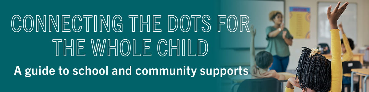 Connecting the Dots for The Whole Child banner