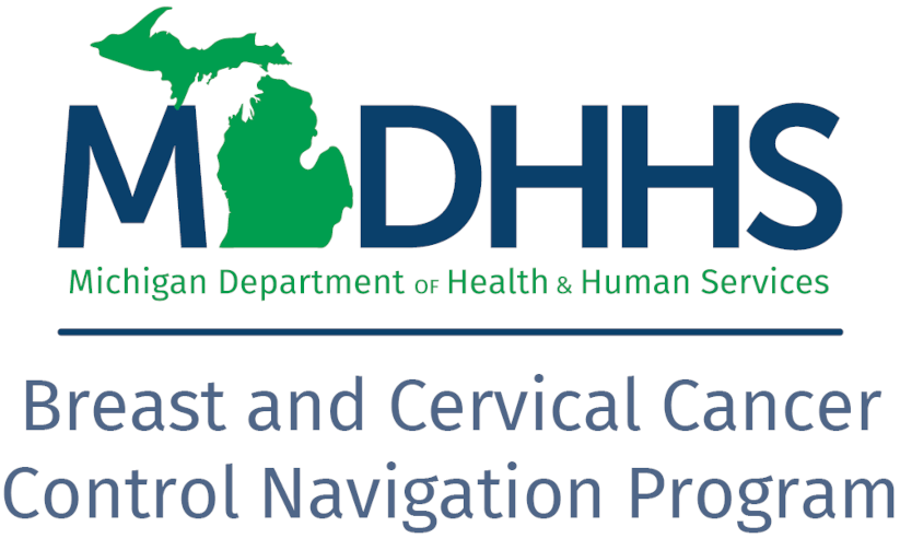 MDHHS Breast & Cervical Cancer Control Navigation Program logo