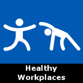 navigation tile for the Healthy Workplaces section of the website