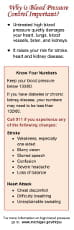 back of High Blood Pressure Bookmark