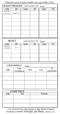 front of Blood Pressure Tracking Card