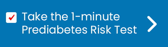 take the one-minute prediabetes risk test