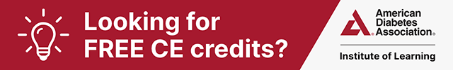 American Diabetes Association free CE credits
