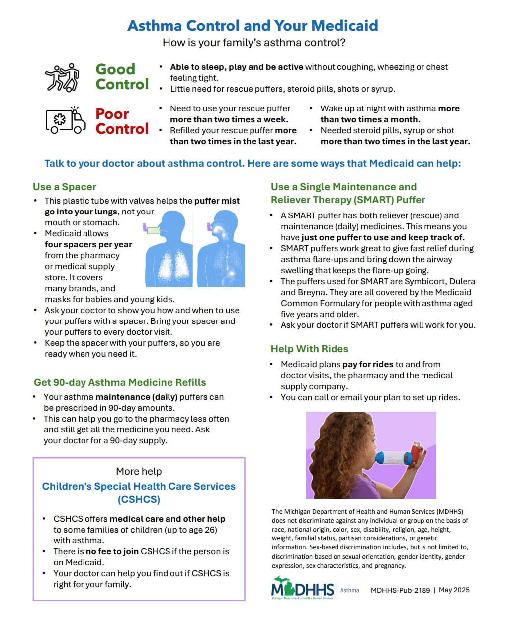 medicaid member fact sheet