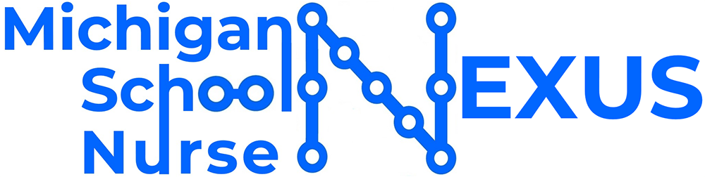 Michigan school nurse nexus logo