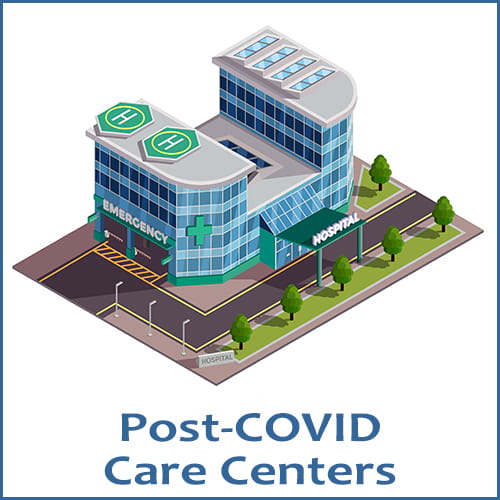 post-covid care center icon