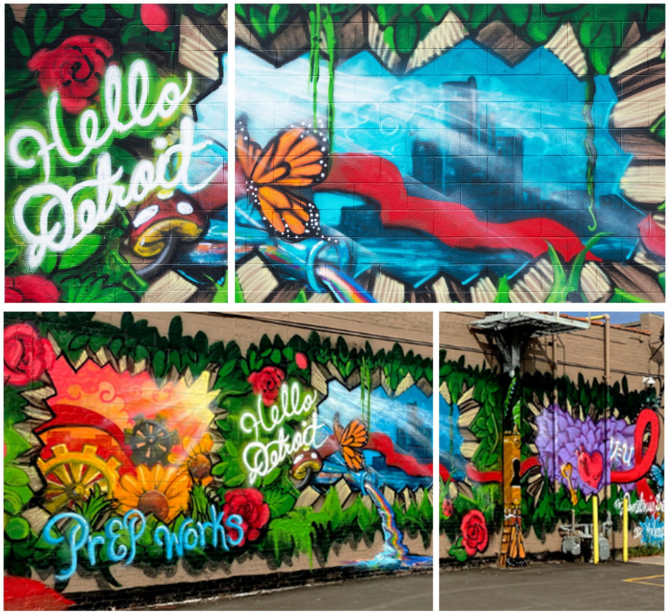The Key to Ending the HIV Epidemic Mural