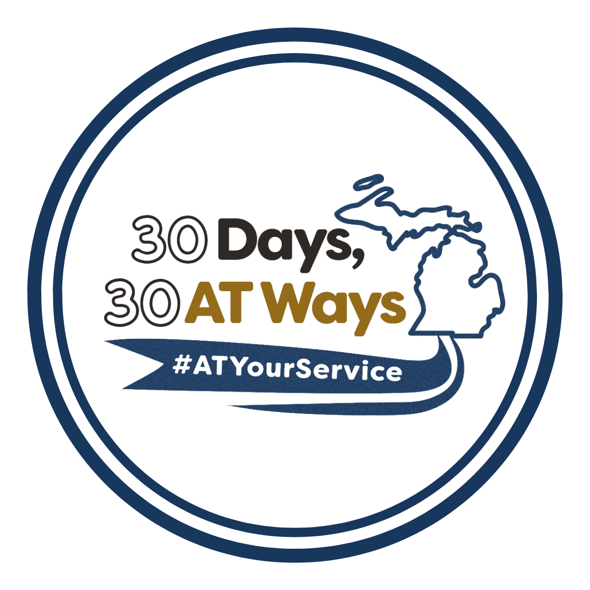 30 Days 30 AT Ways Campaign Logo