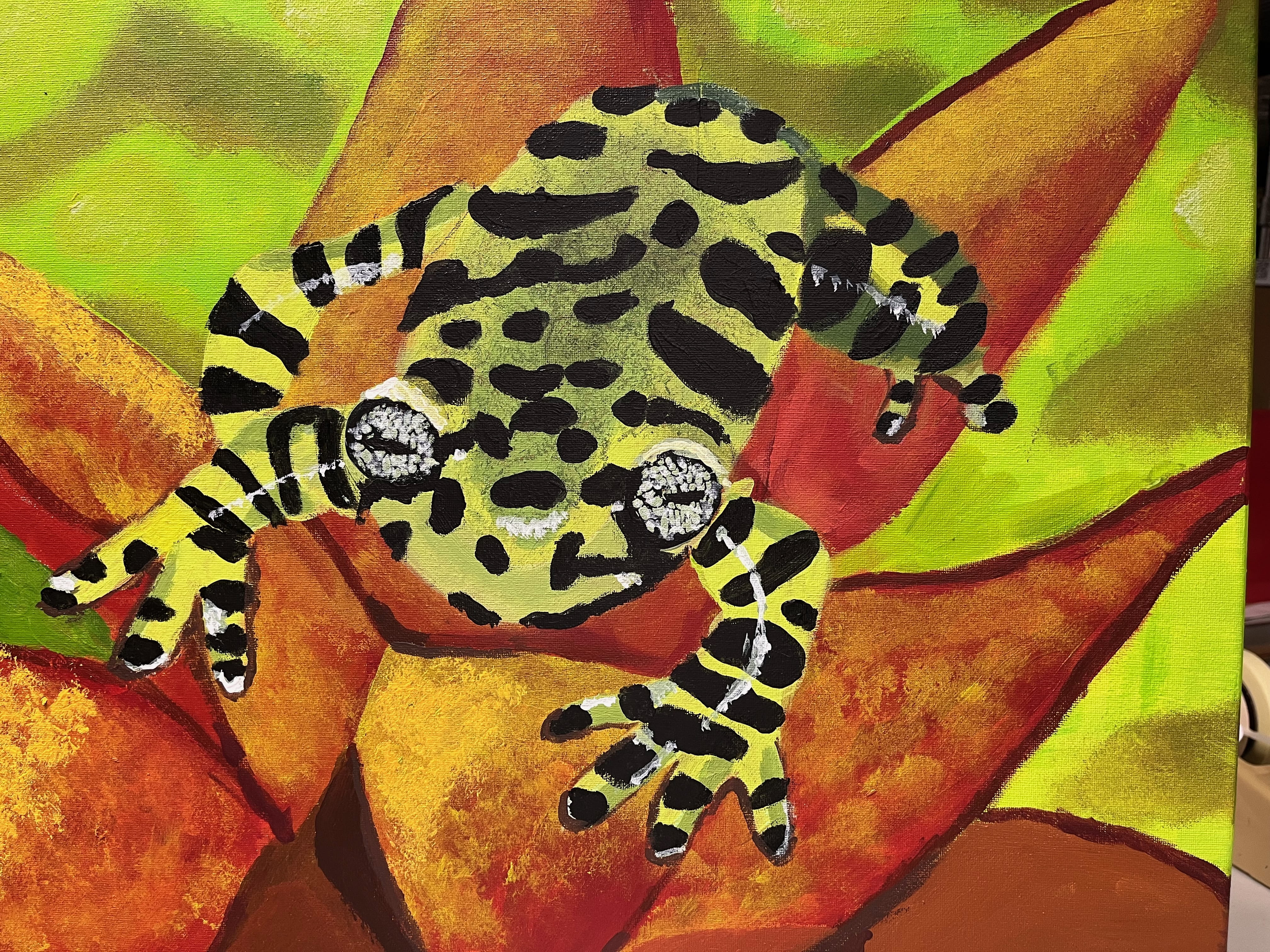 Claudia Kiriazis - Basking on the Bromeliad