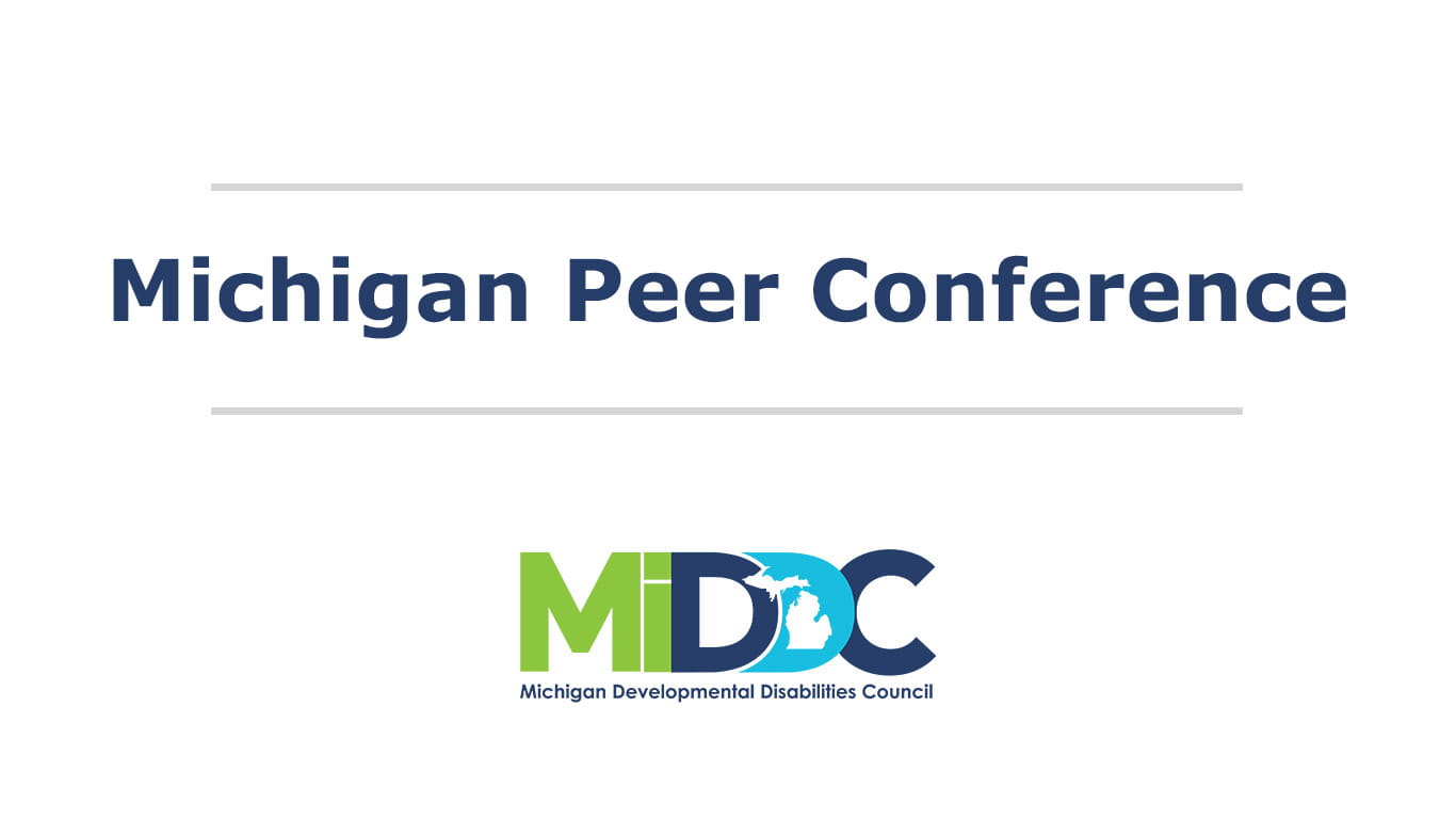 Logo for Michigan Peer Conference