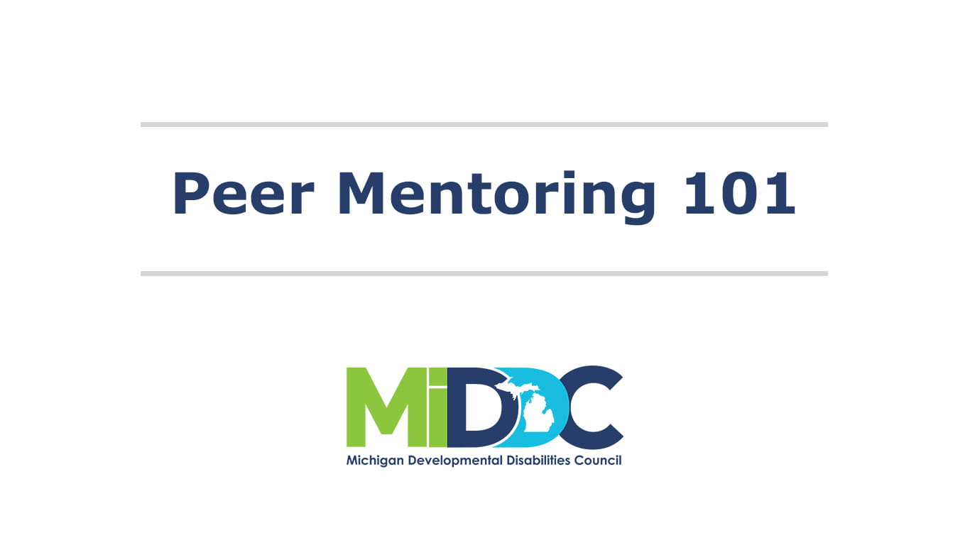 Logo for Peer Mentoring 101