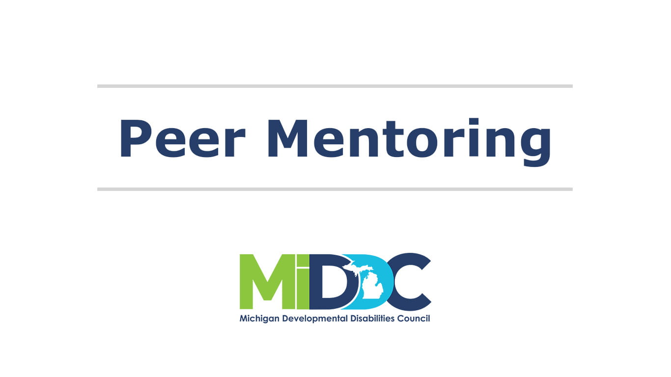 Logo for Peer Mentoring