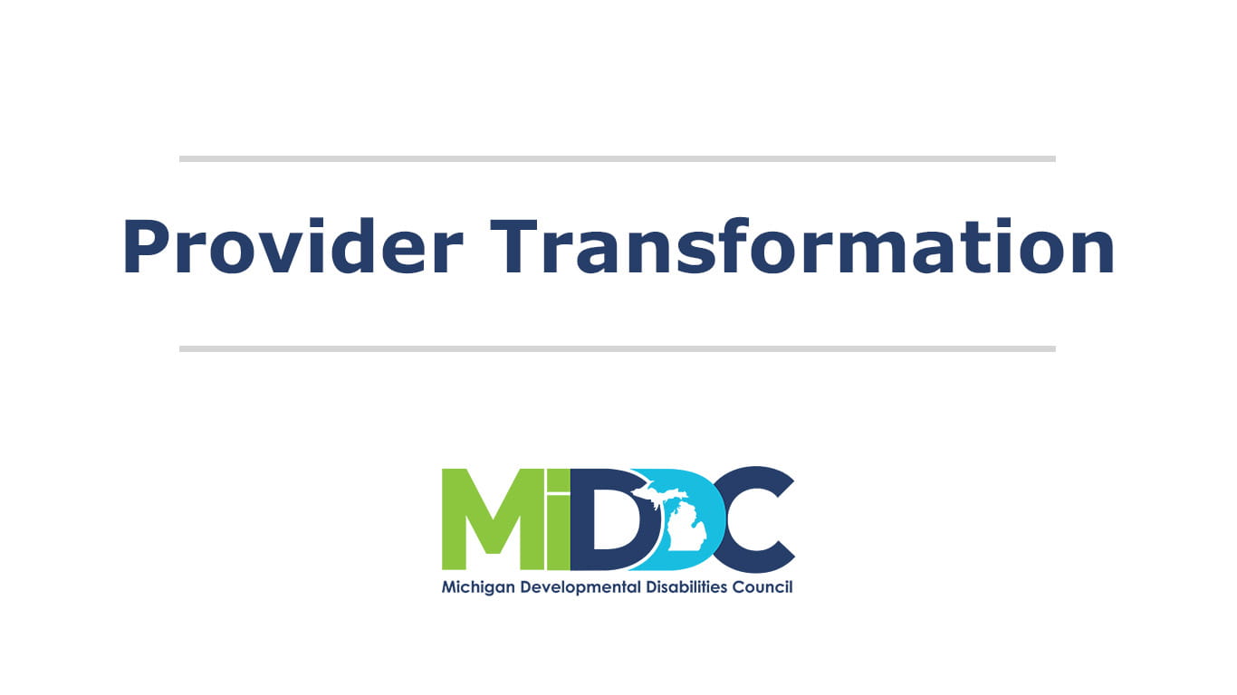 Logo for Provider Transformation