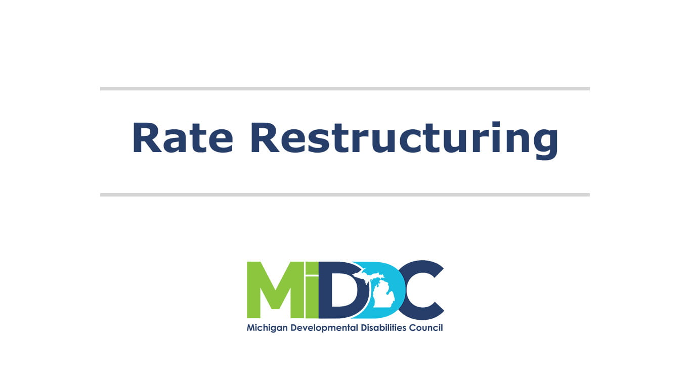 Logo for Rate Restructuring