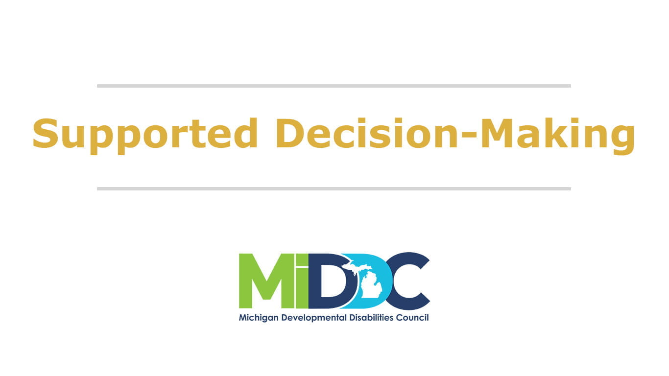 Supported Decision Making Logo