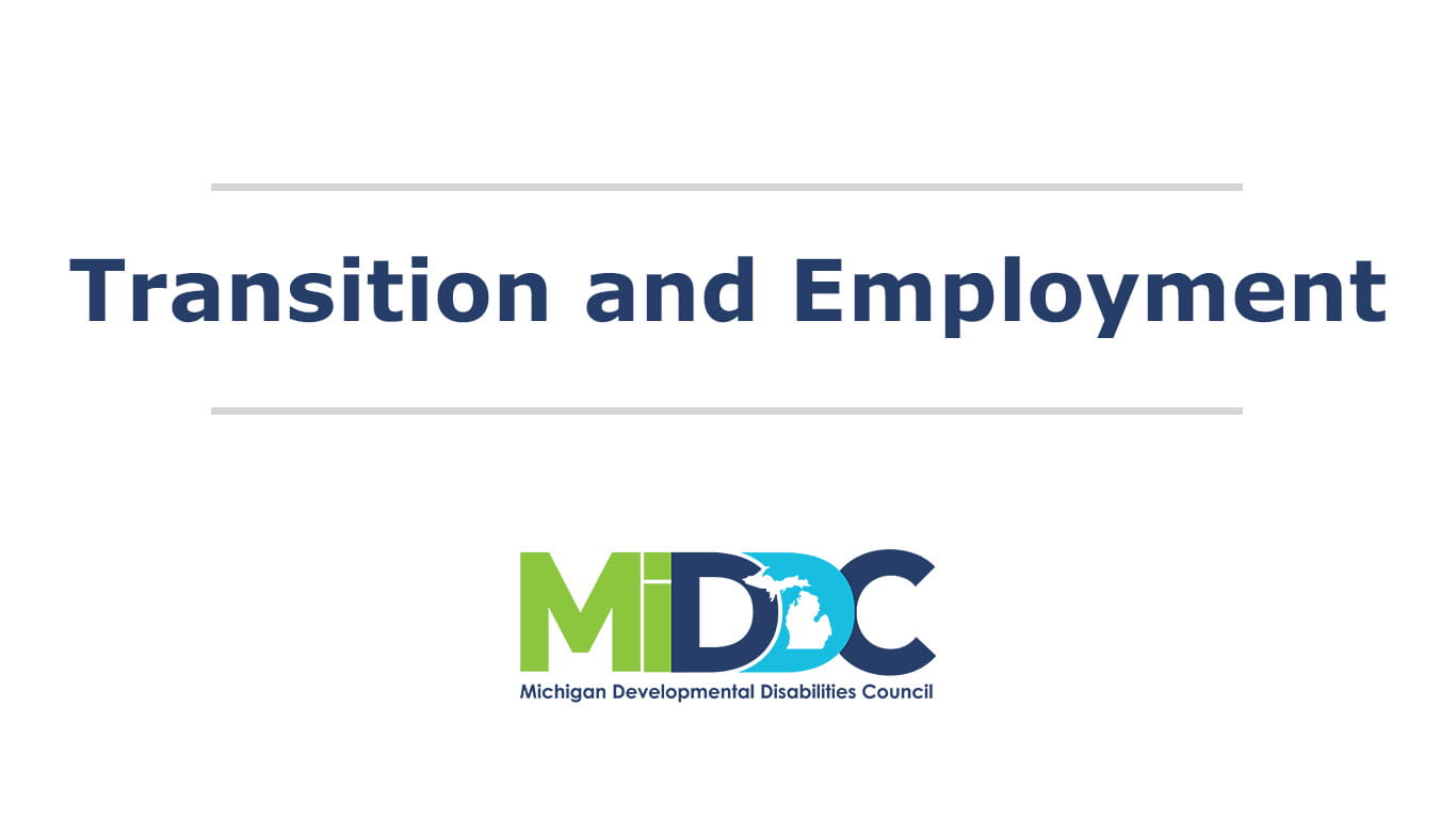 Transition and Employment Logo