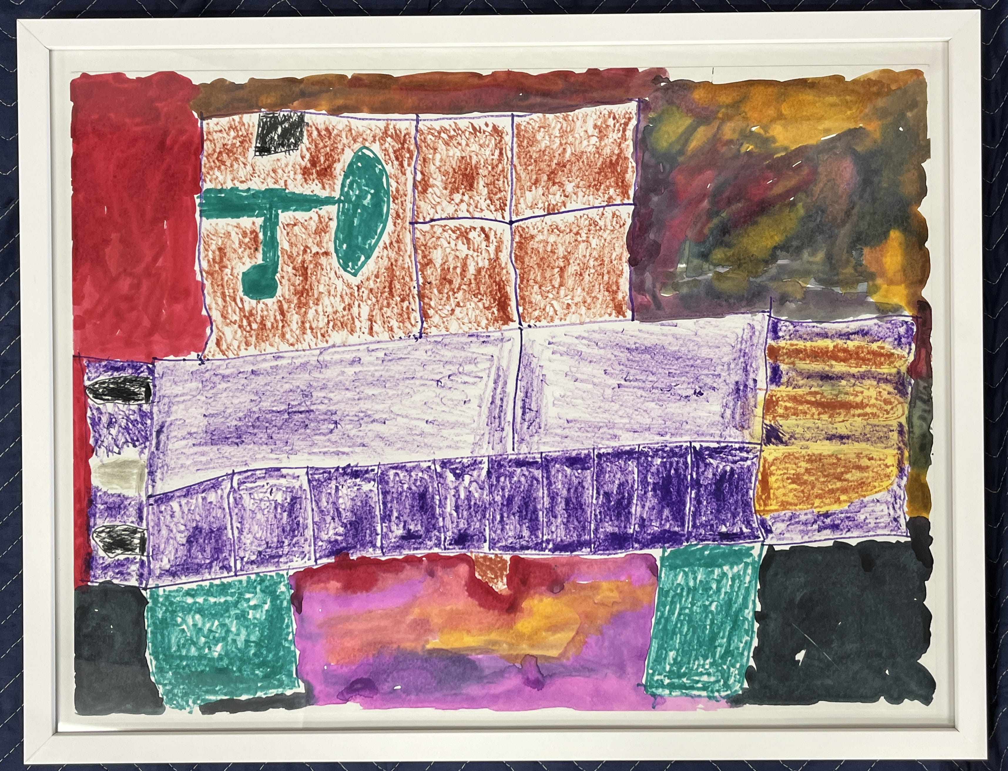 Artist: Craig Hardin. Title of Artwork: Driving. Artist Description: Four door car.