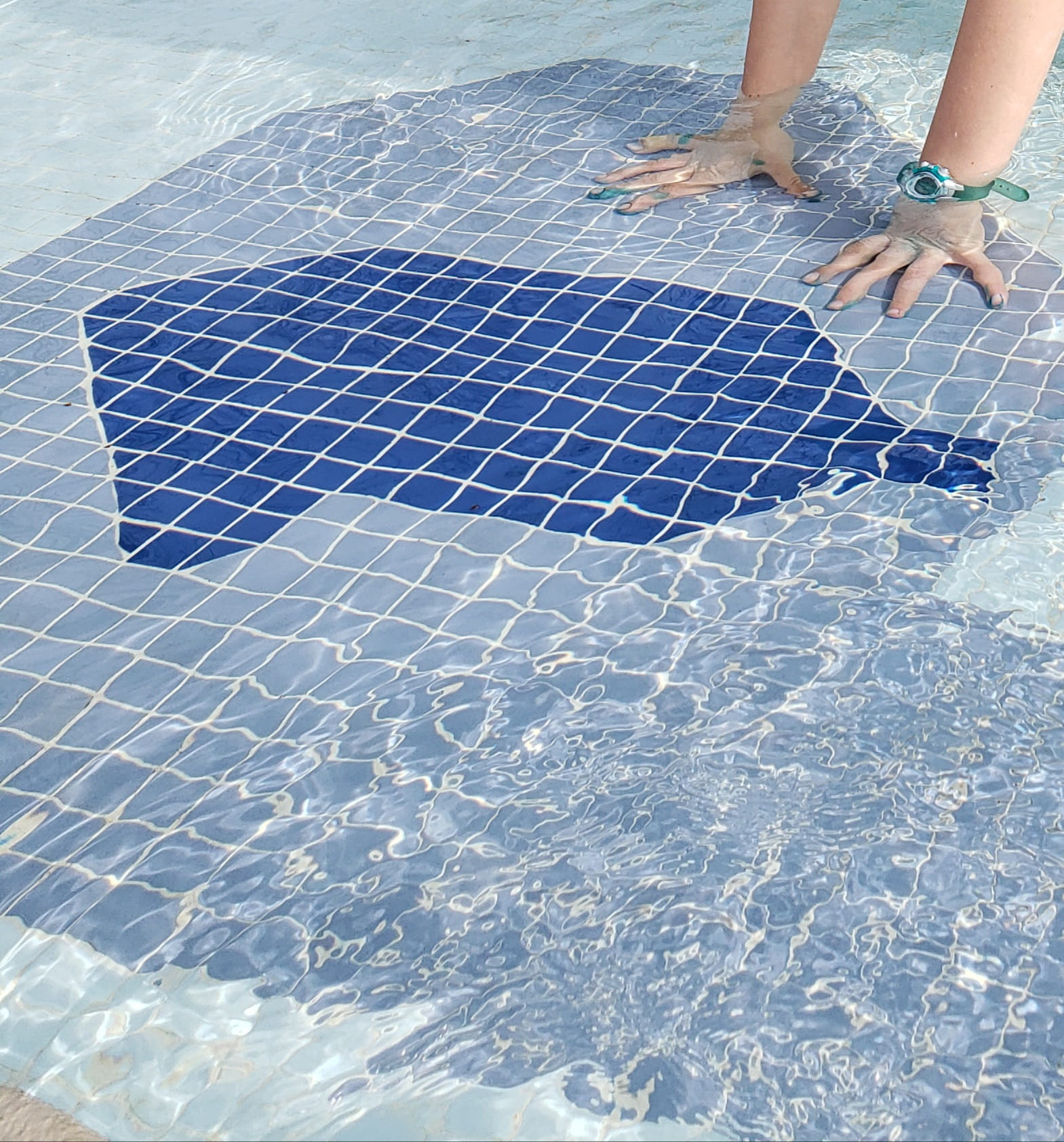Artist: Dave Baker. Title of Artwork: Healing Water. Artist Description: The water represents healing.